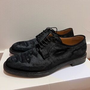 Maison Margiela Distressed Lace Up Derby Oxford- NEW